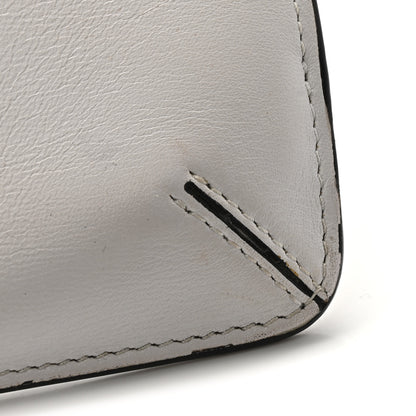 Valentino Garavani Calfskin Vlogo Envelope Clutch White 9 of 11