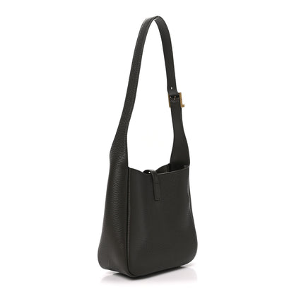 Saint Laurent Grained Deerskin Baby Supple Le 5 A 7 Hobo Light Musk 3 of 9