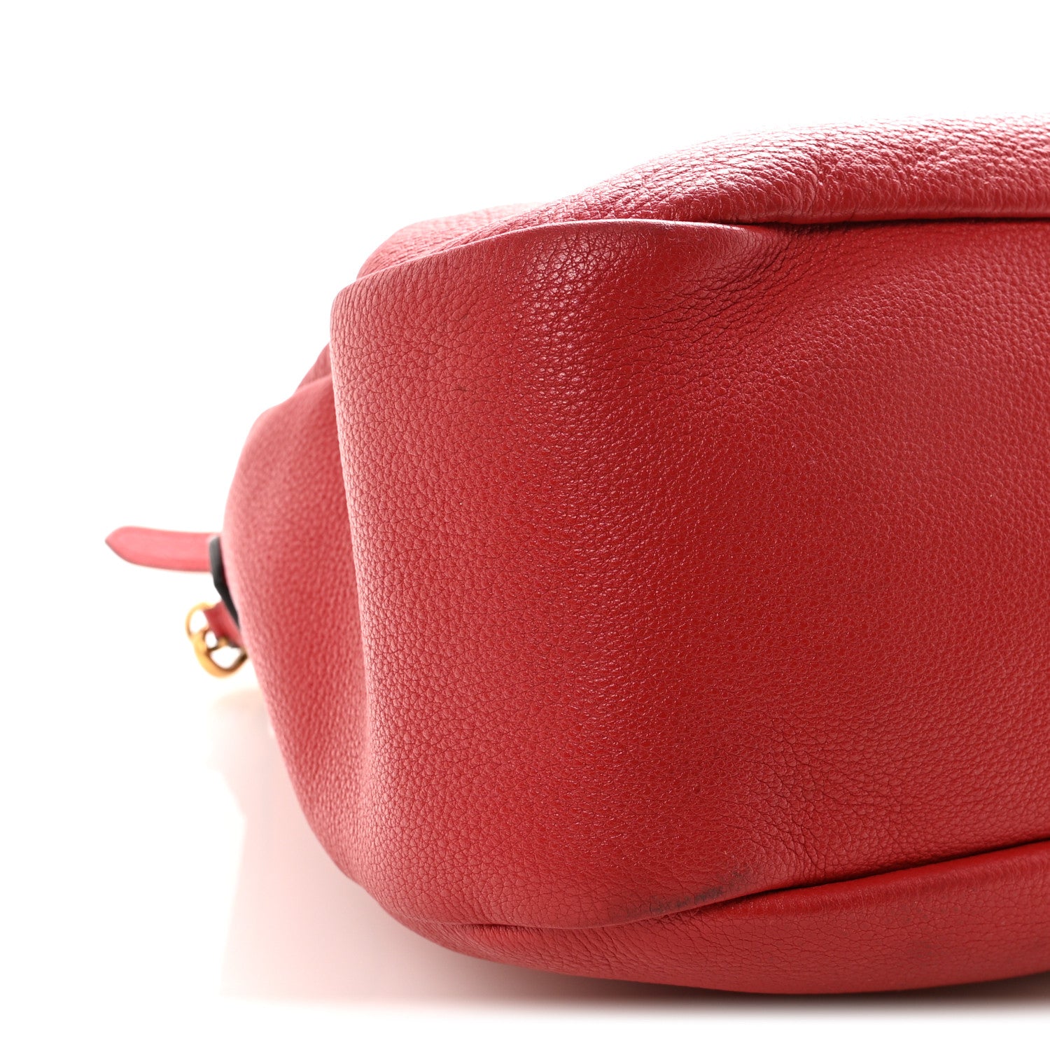 Prada Vitello Phenix Hobo Rosso 8 of 9
