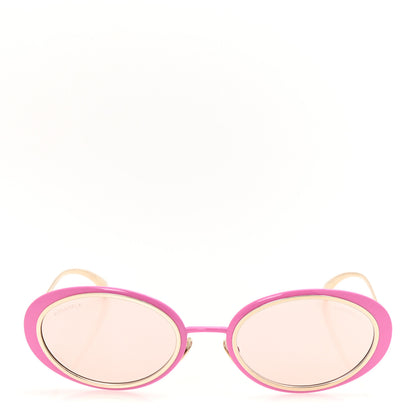 Chanel Metal Oval Pearl Sunglasses 71708 Pink 2 of 8