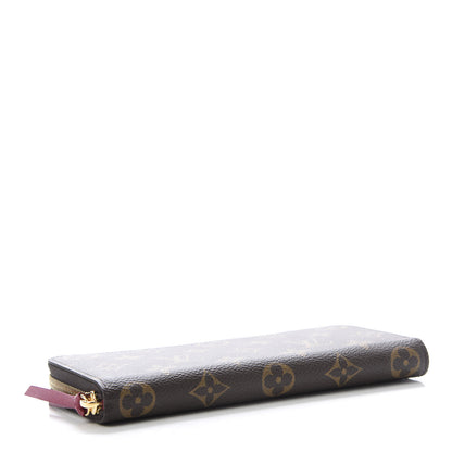 Louis Vuitton Monogram Clemence Wallet Fuchsia 4 of 10