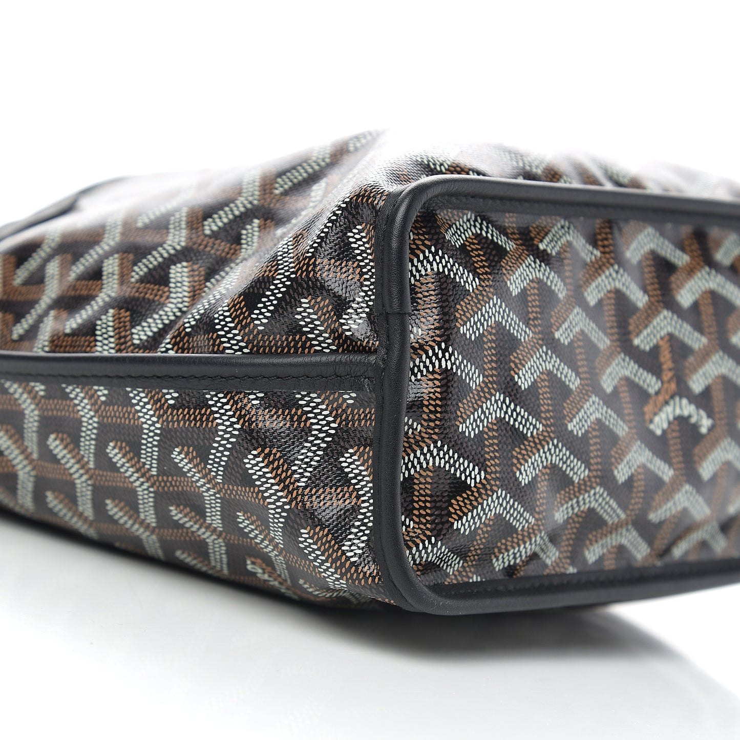 Goyardine Reversible Mini Anjou Black