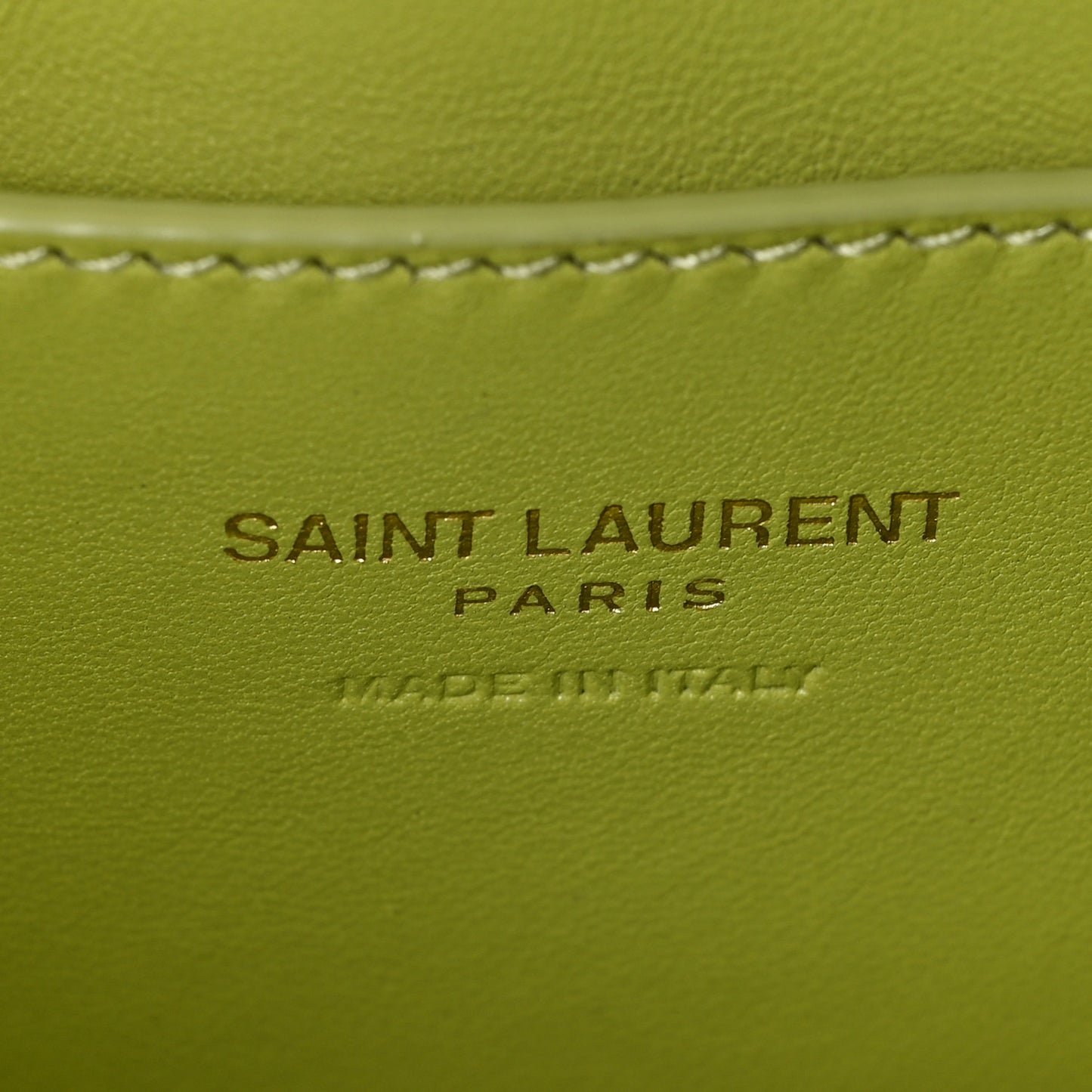 Calfskin Lizard Embossed Le 5 A 7 Mini Hobo Dull Lime