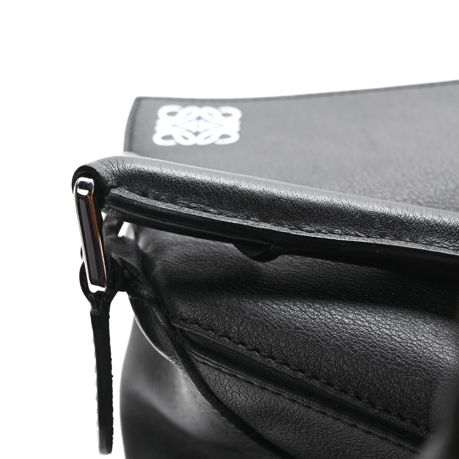Loewe Calfskin Medium Puzzle Bag Black 10 of 12