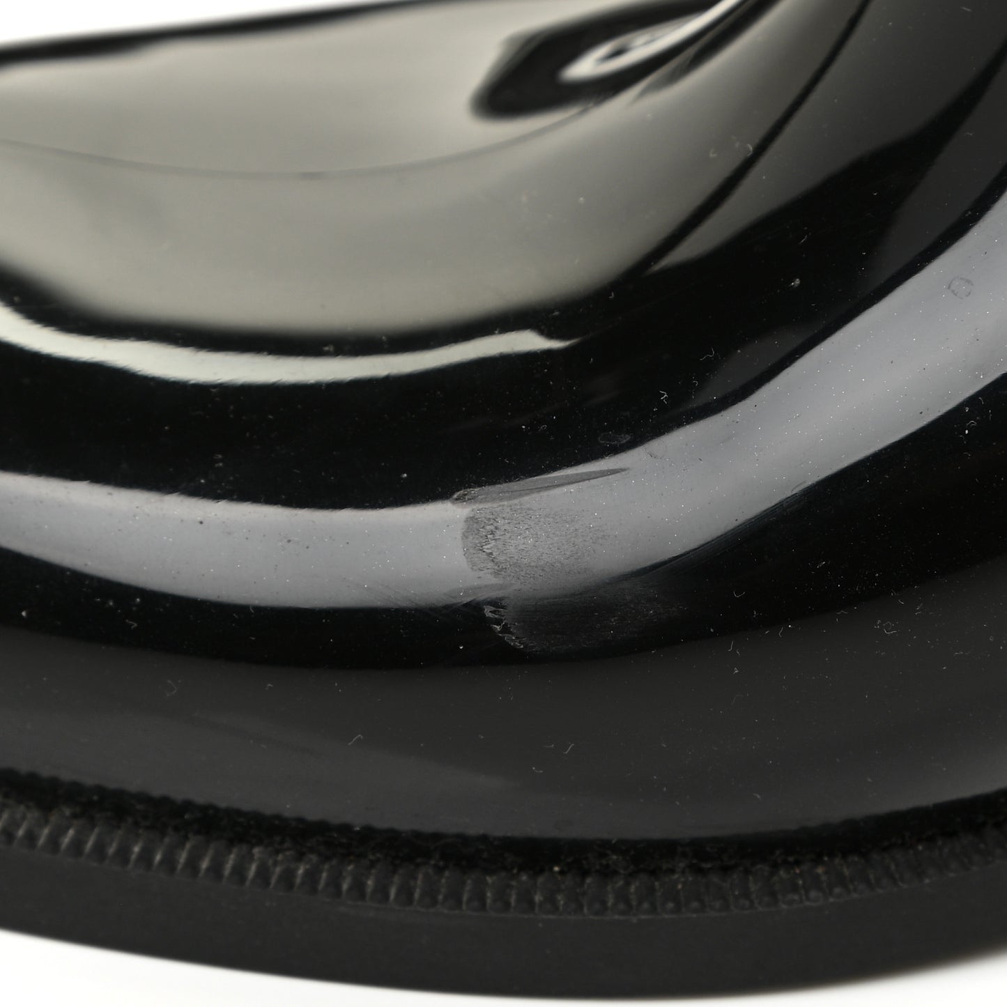 Rubber Embossed Monogram Drops High Rain Boots 37 Black