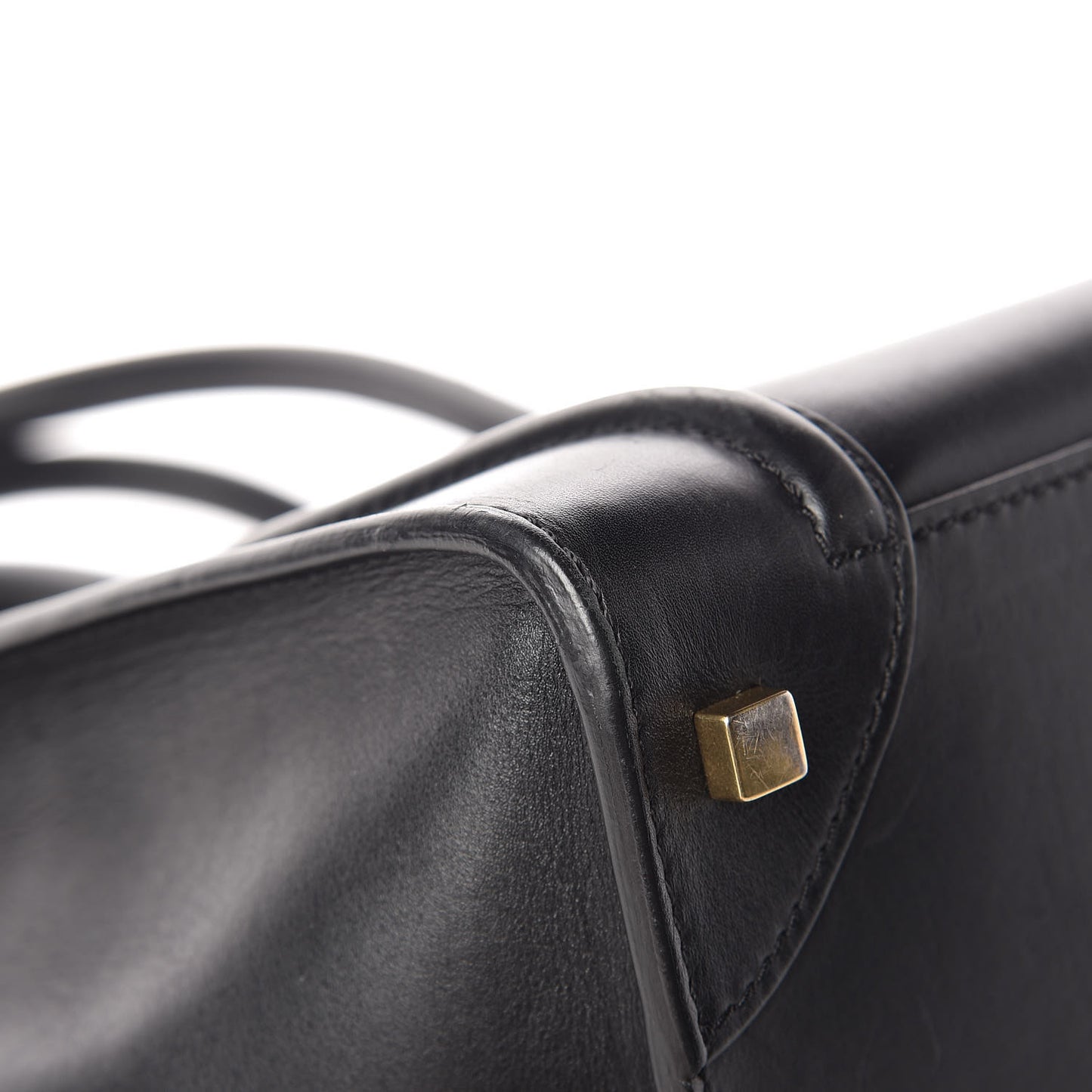Smooth Calfskin Mini Luggage Black