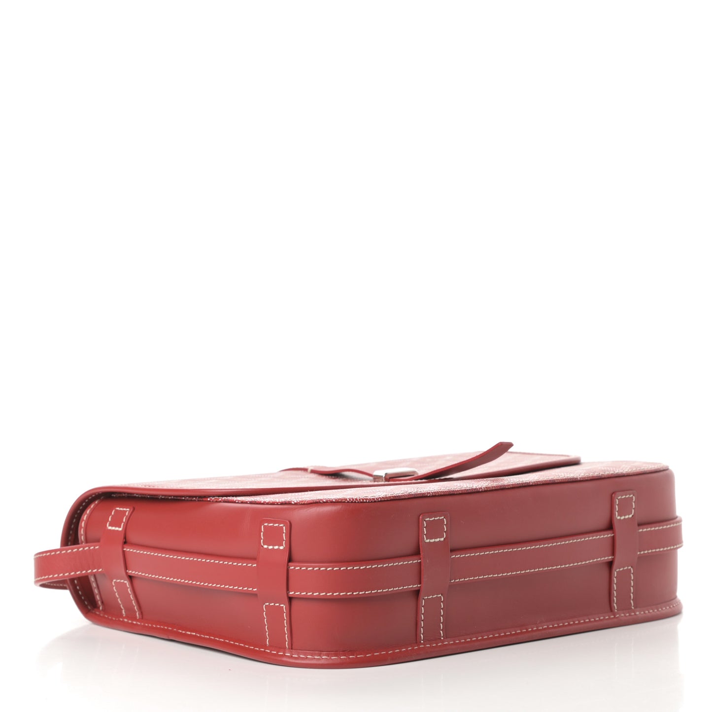 Goyardine Belvedere II MM Messenger Bag Red