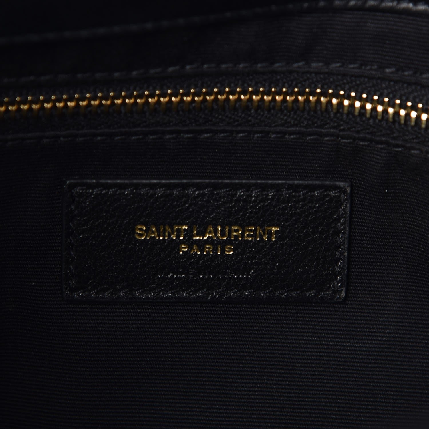 Saint Laurent Lambskin Patchwork Monogram Medium Jamie Black 7 of 8