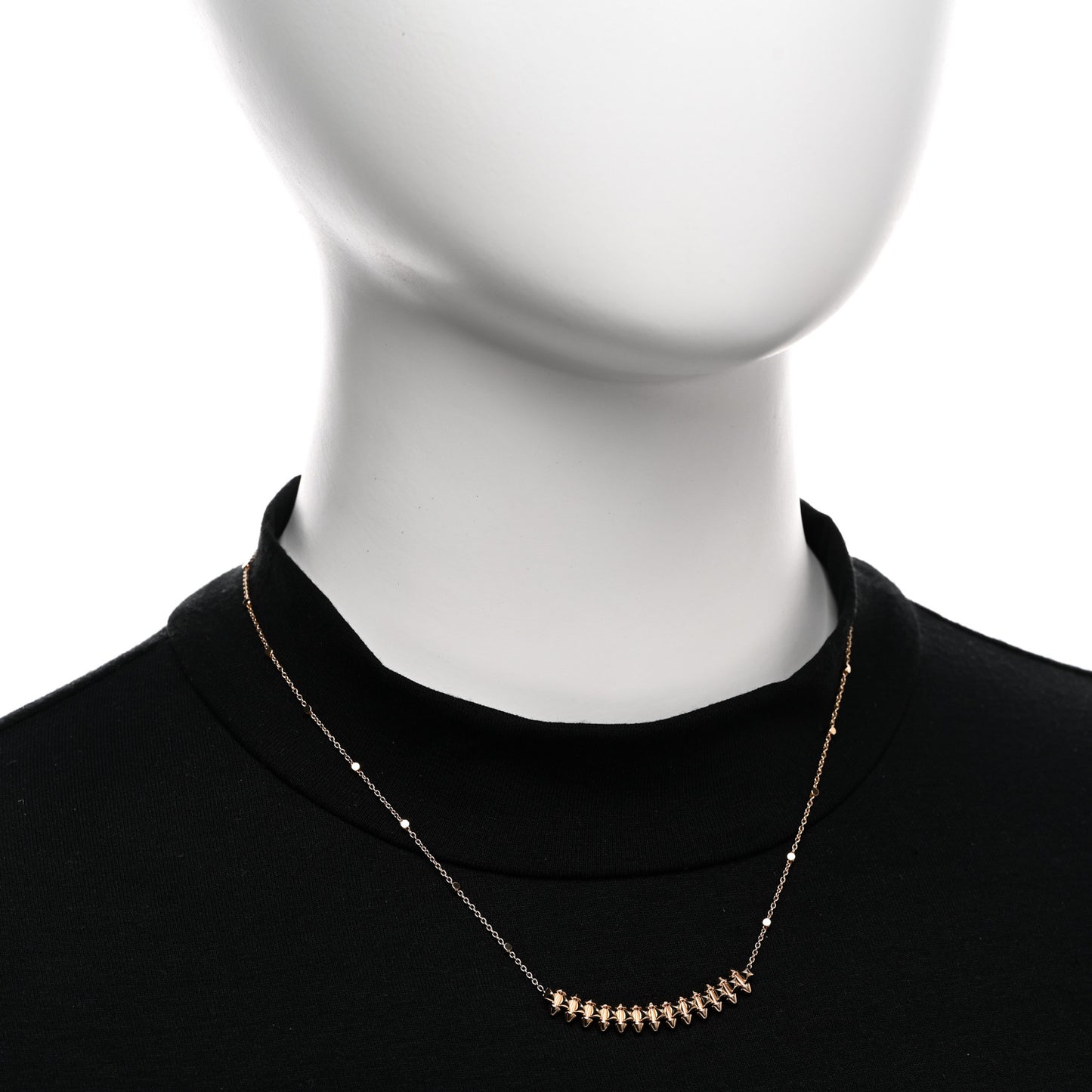18K Pink Gold Small Clash de Cartier Necklace