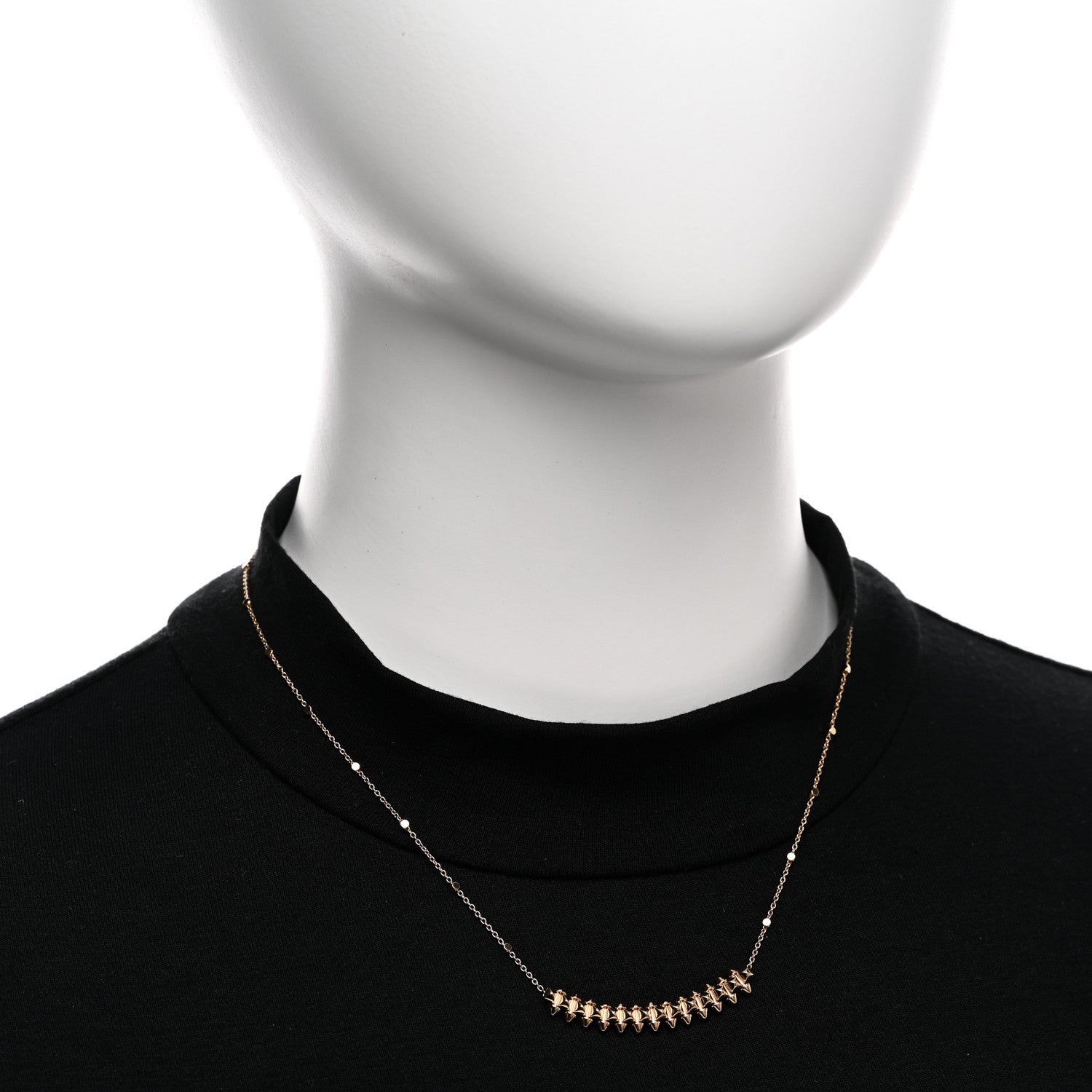 Cartier 18K Pink Gold Small Clash de Cartier Necklace 2 of 5