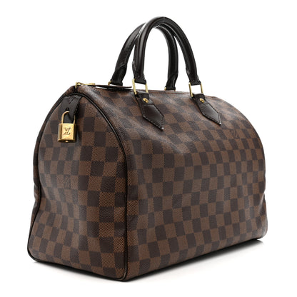 Louis Vuitton Damier Ebene Speedy 30 3 of 13
