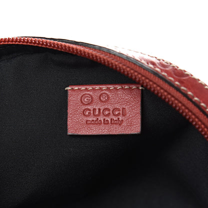 Gucci Guccissima GG Cosmetic Case Red 6 of 16
