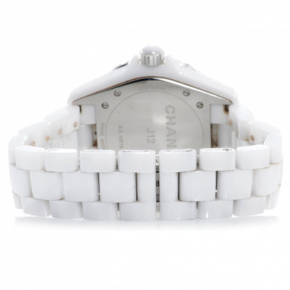 Chanel J12 38mm Ceramic Automatic Watch White 4 of 9