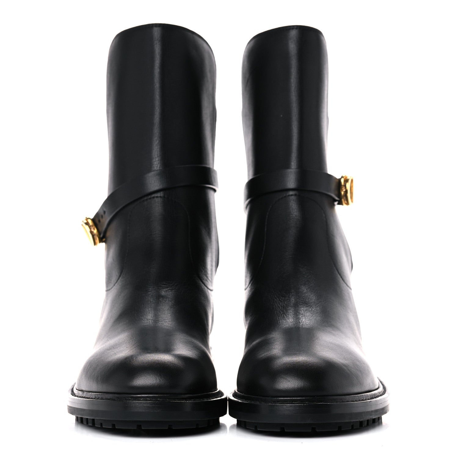 Christian Dior Calfskin Empreinte Ankle Boot 40 Black 2 of 16
