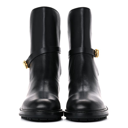Christian Dior Calfskin Empreinte Ankle Boot 40 Black 2 of 16