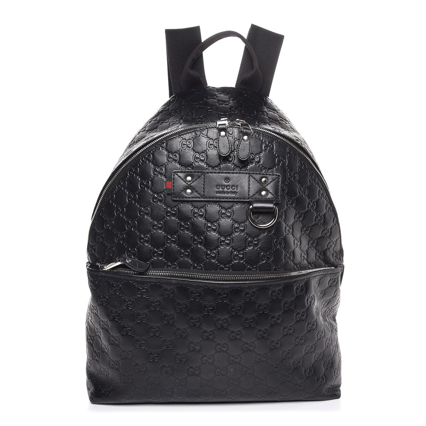 Guccissima Classic Backpack Black