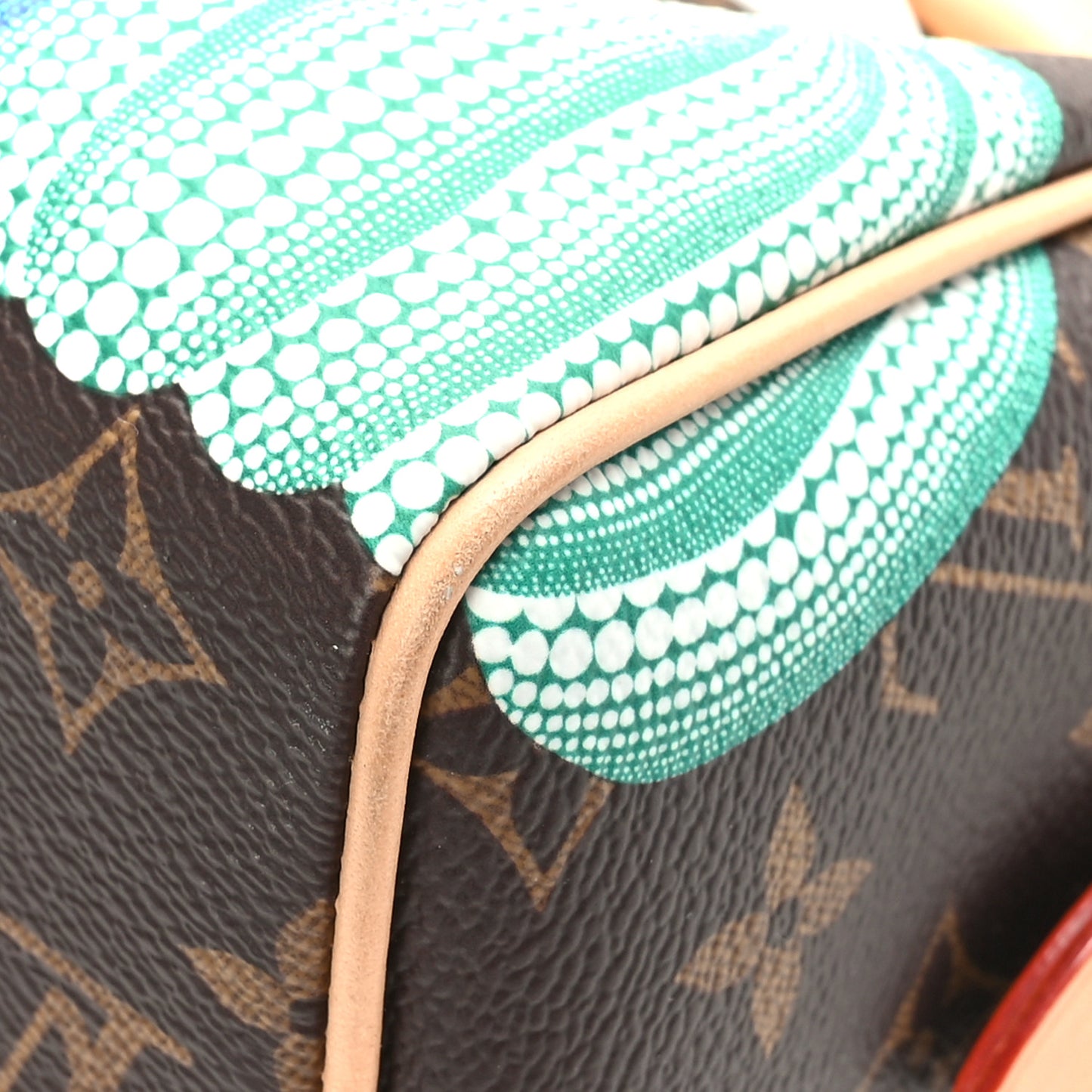 LV X YK Monogram Pumpkins Speedy Bandouliere 20