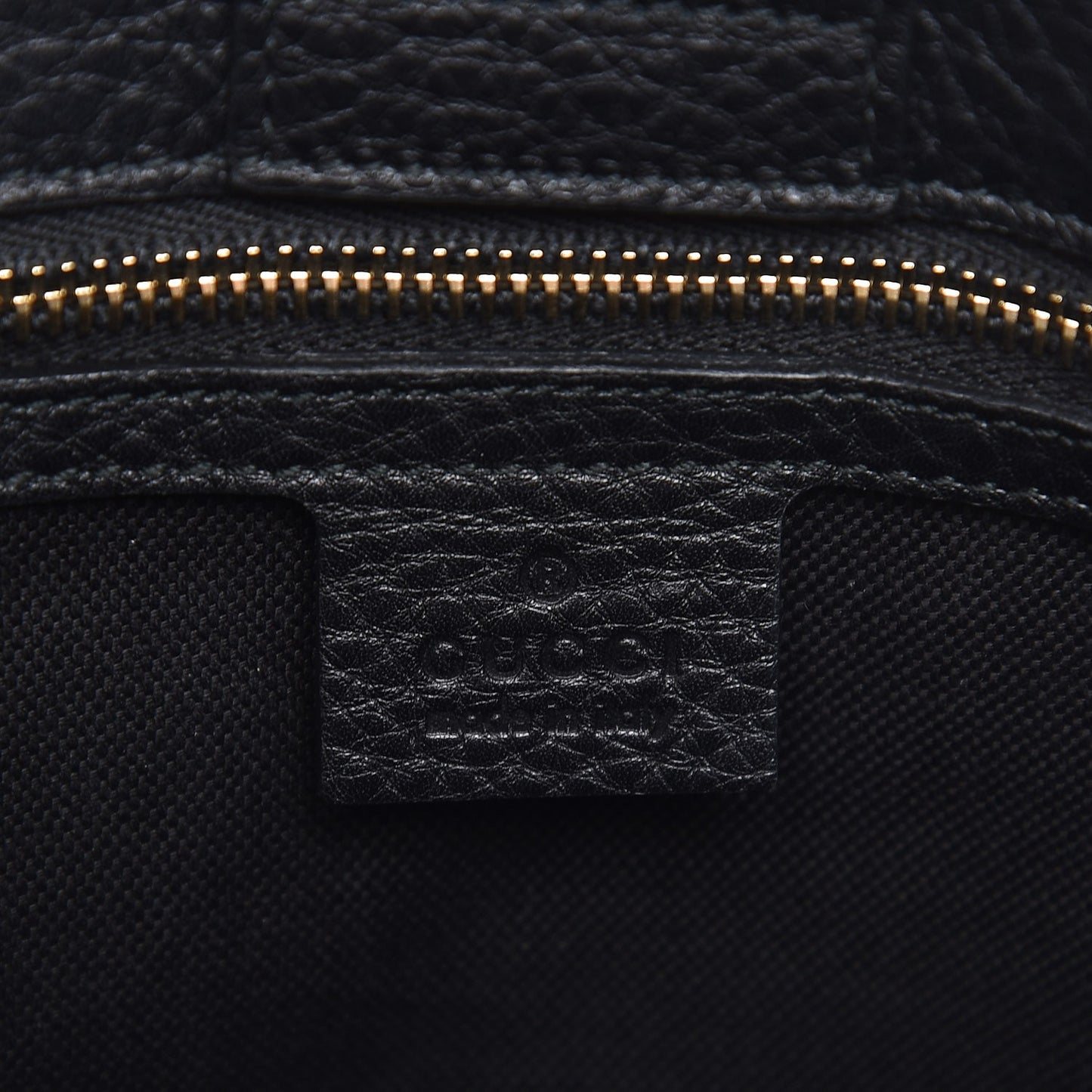 Pebbled Calfskin Medium Bamboo Shopper Tote Black