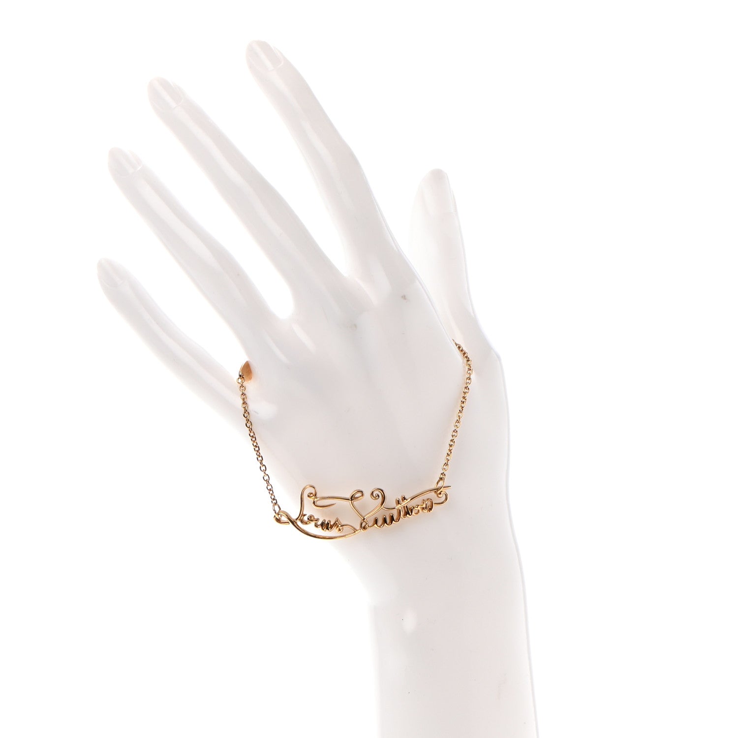 Louis Vuitton My LV Affair Bracelet Gold 2 of 7