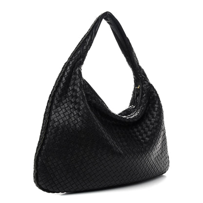 Bottega Veneta Nappa Intrecciato Large Veneta Hobo Black 2 of 10