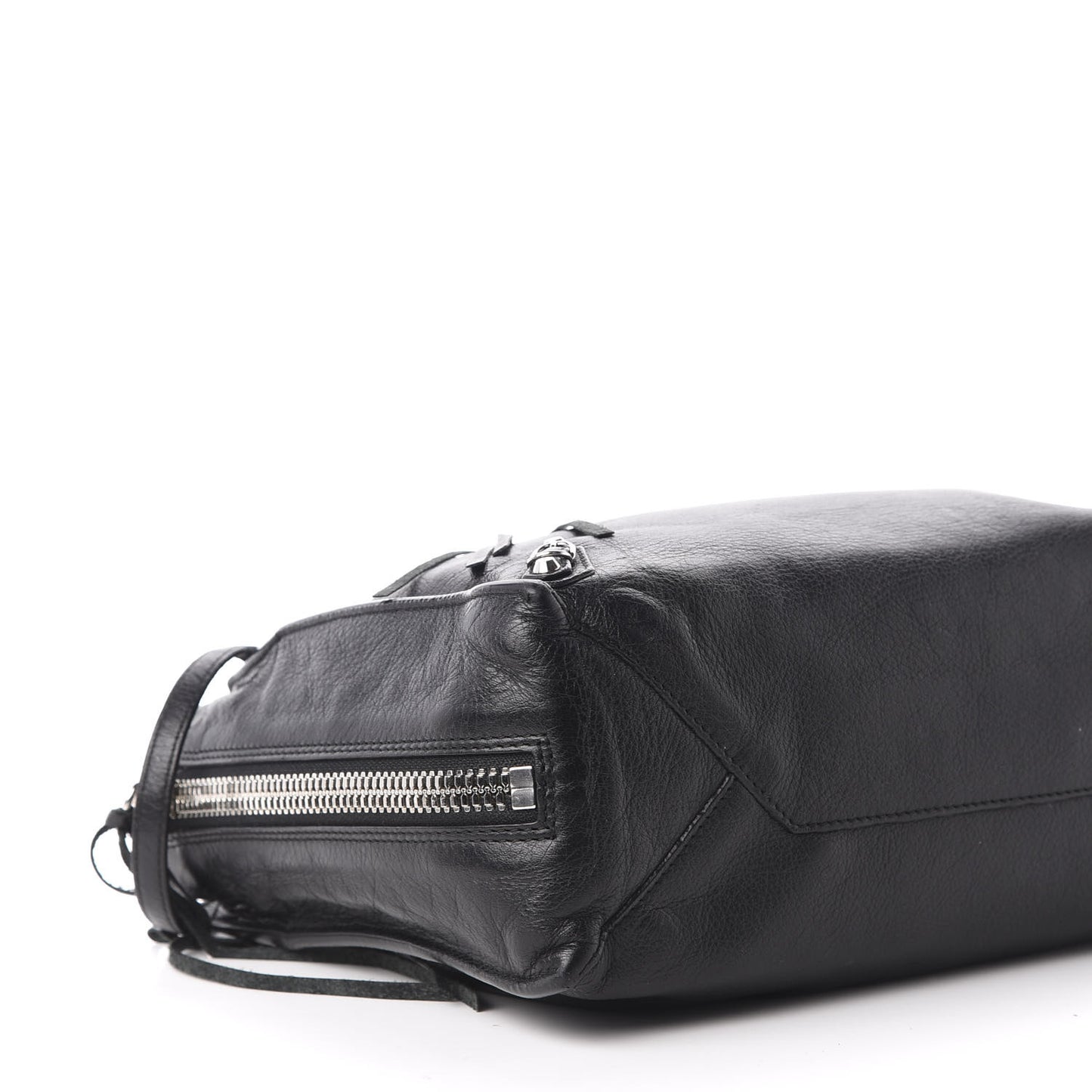 Veau Papier A6 Zip Around Tote Black