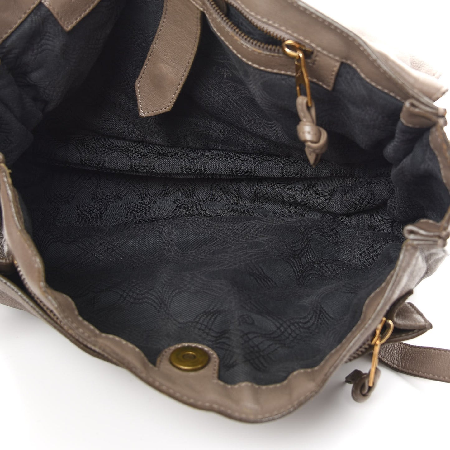 Lambskin Medium PS1 Satchel Smoke