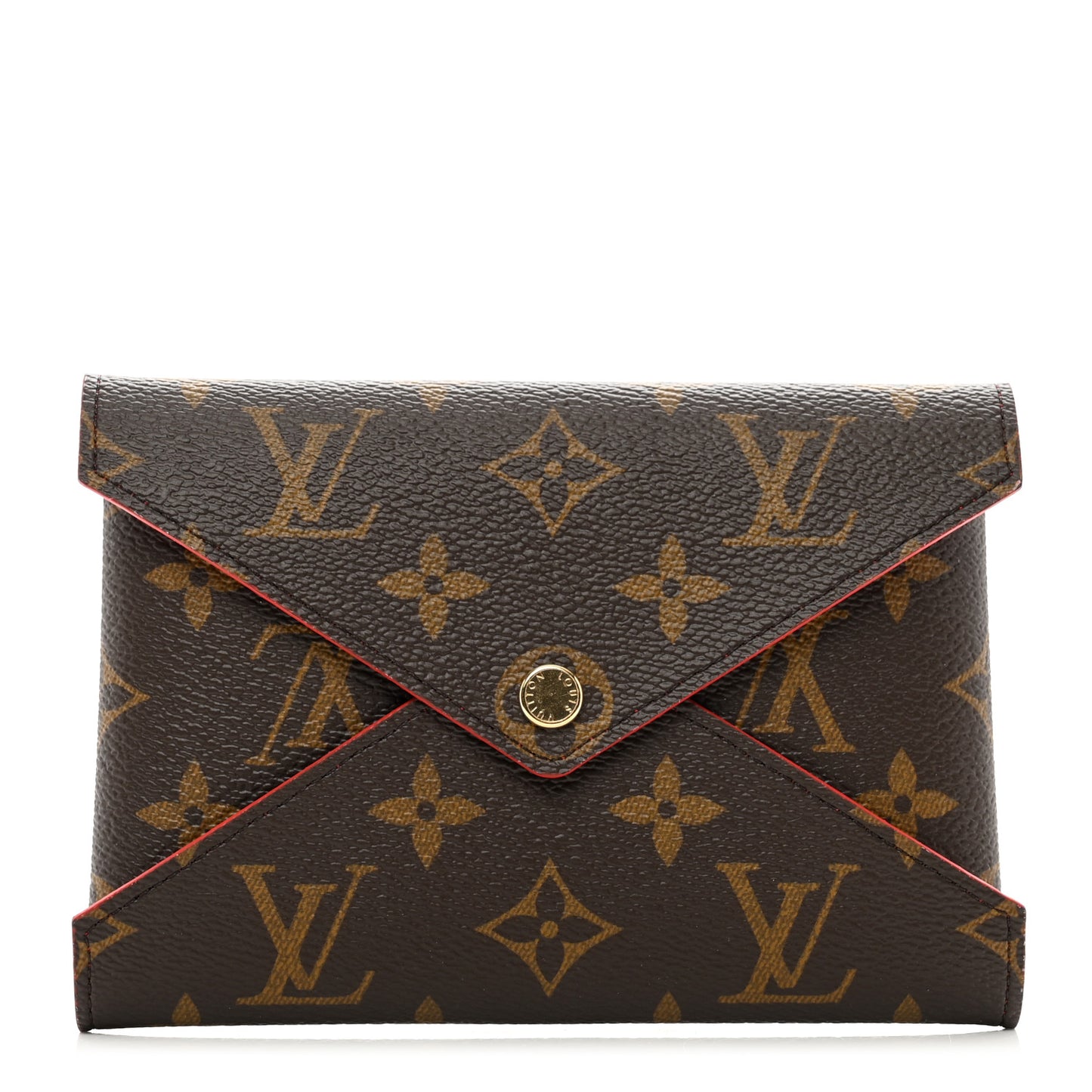 Monogram Medium Kirigami Pochette Insert Coquelicot