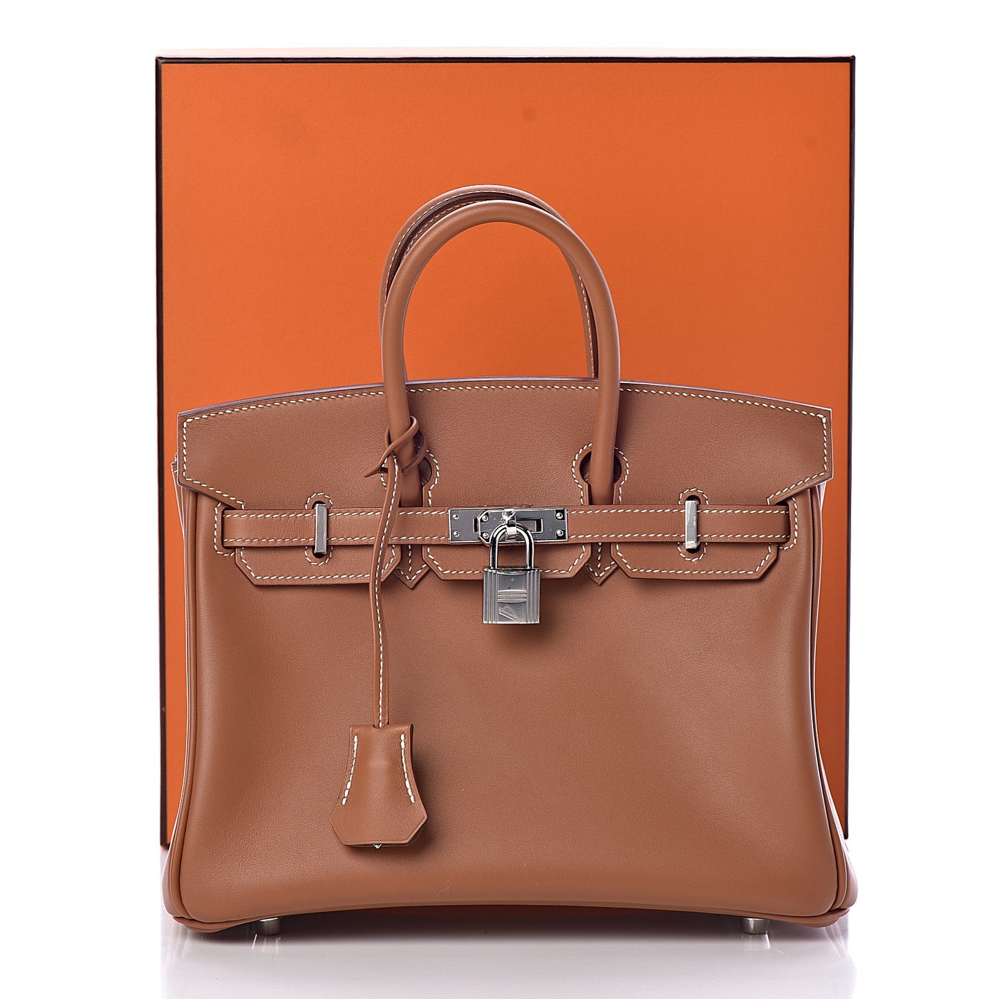 Veau Jonathan Birkin 25 Gold