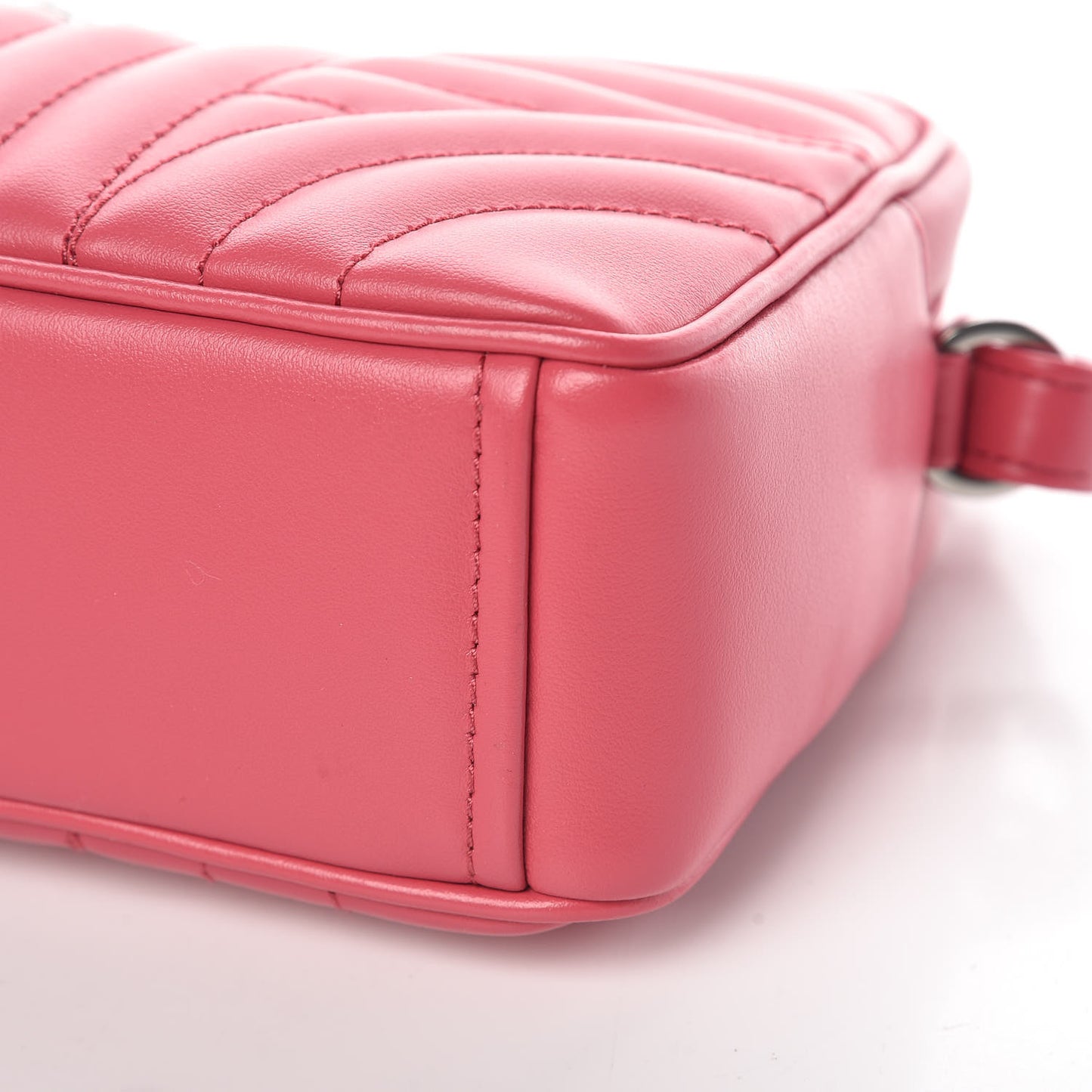 Soft Calfskin Diagramme Crossbody Bag Peonia