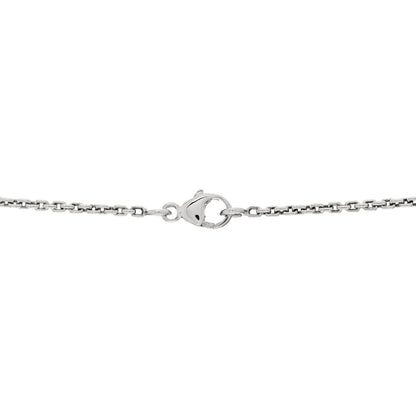 Louis Vuitton Sterling Silver Lockit Necklace 4 of 6