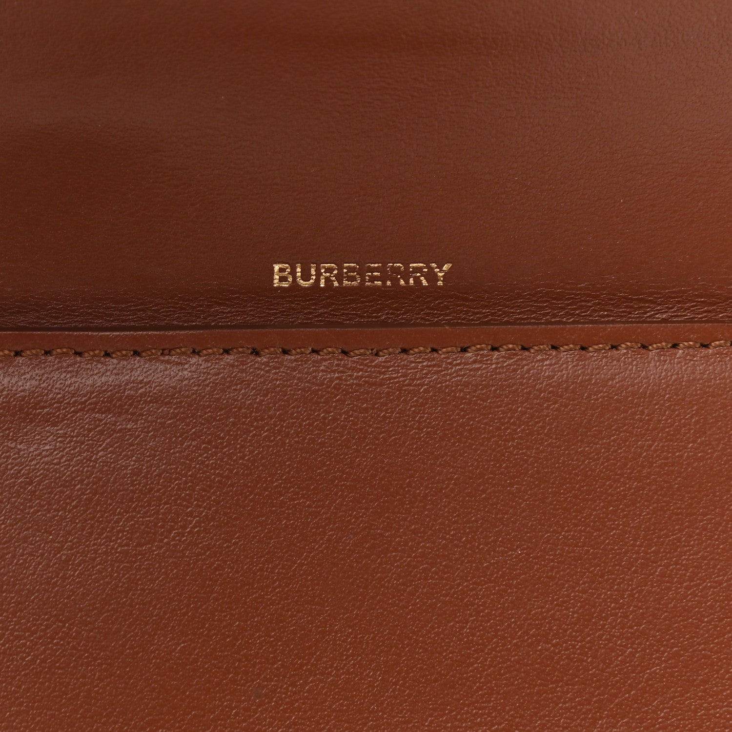 Burberry Haymarket Check Compact Wallet Brown 6 of 10