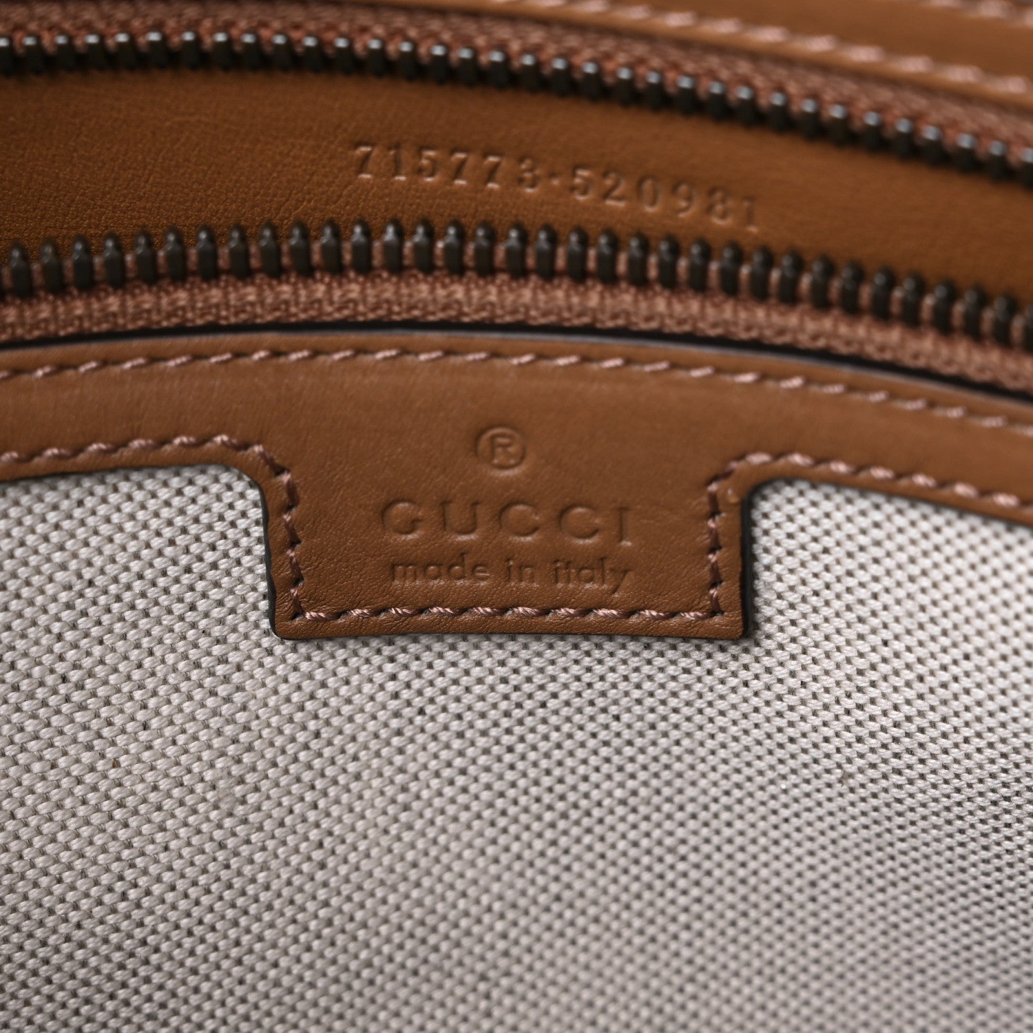 Gucci Koi Calfskin XL Bauletto Duffle Top Handle Bag Beige 5 of 9