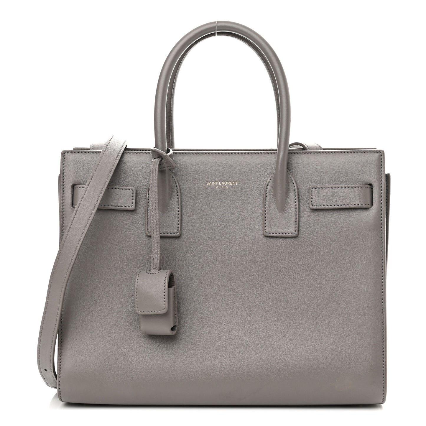Calfskin Baby Sac De Jour Graphite Fog