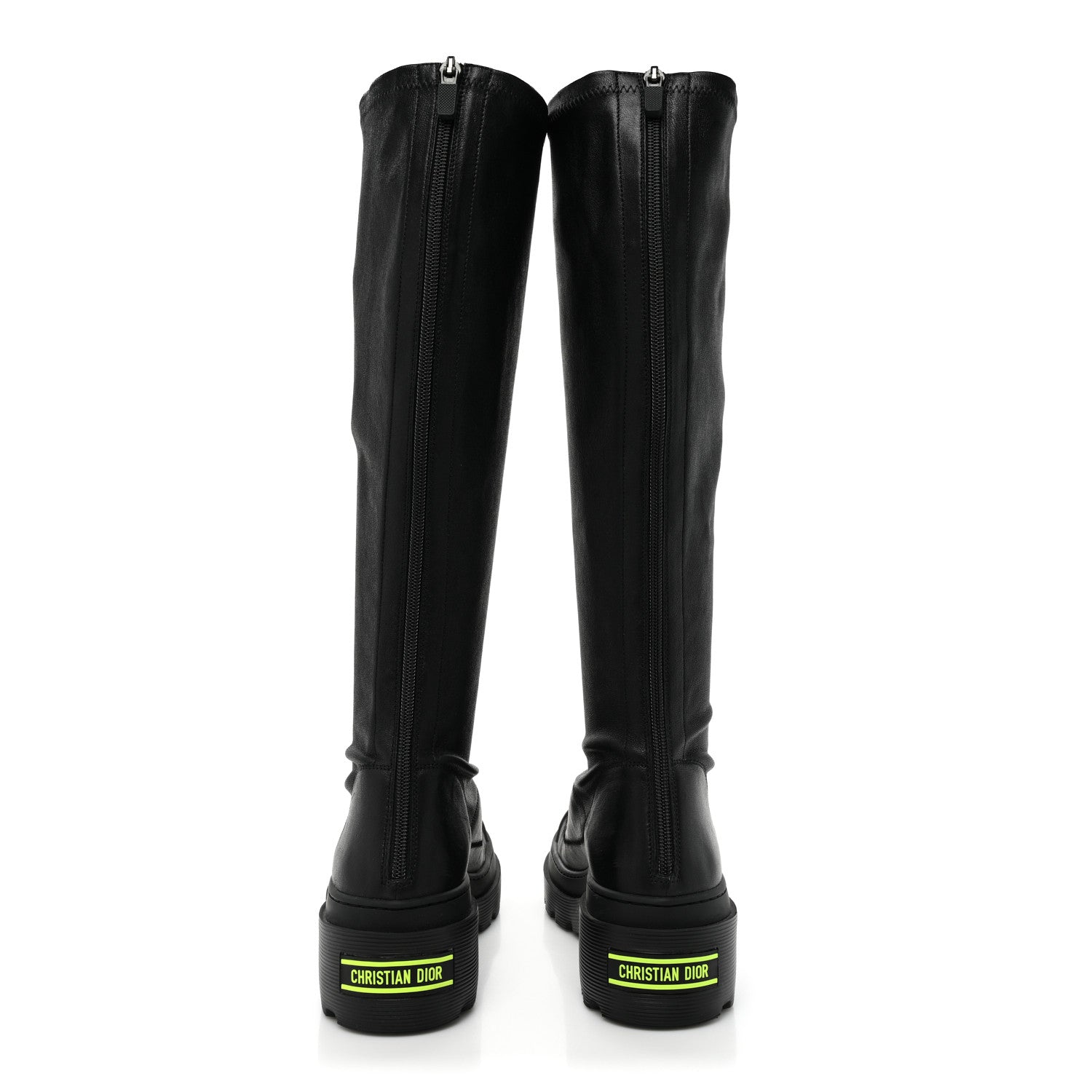 Christian Dior Nappa Stretch Dior Arcade High Boots 41 Black 4 of 10