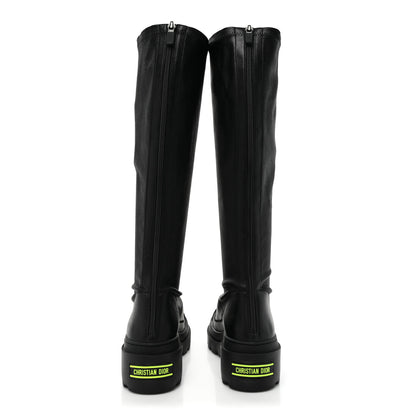 Christian Dior Nappa Stretch Dior Arcade High Boots 41 Black 4 of 10