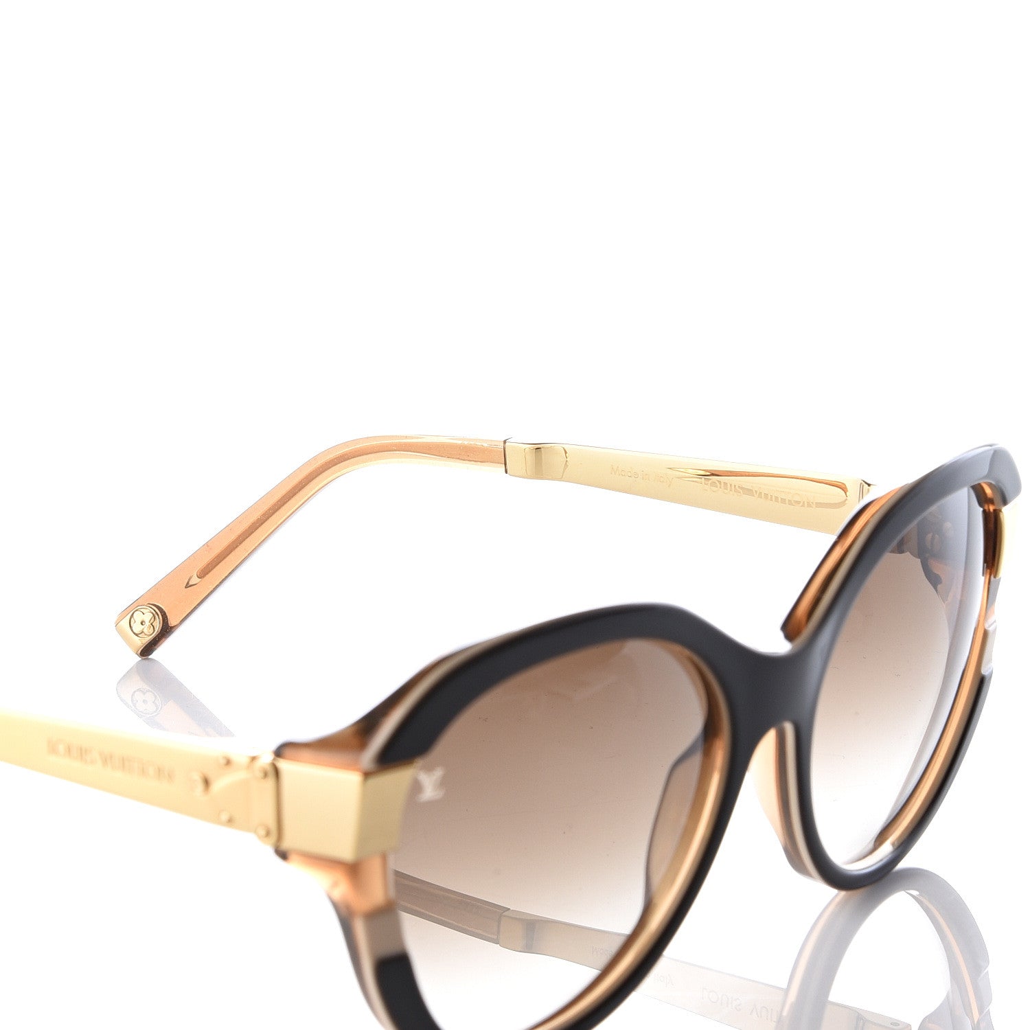 Louis Vuitton Petit Soupcon Cat Eye Sunglasses Z0487W Brown 6 of 8