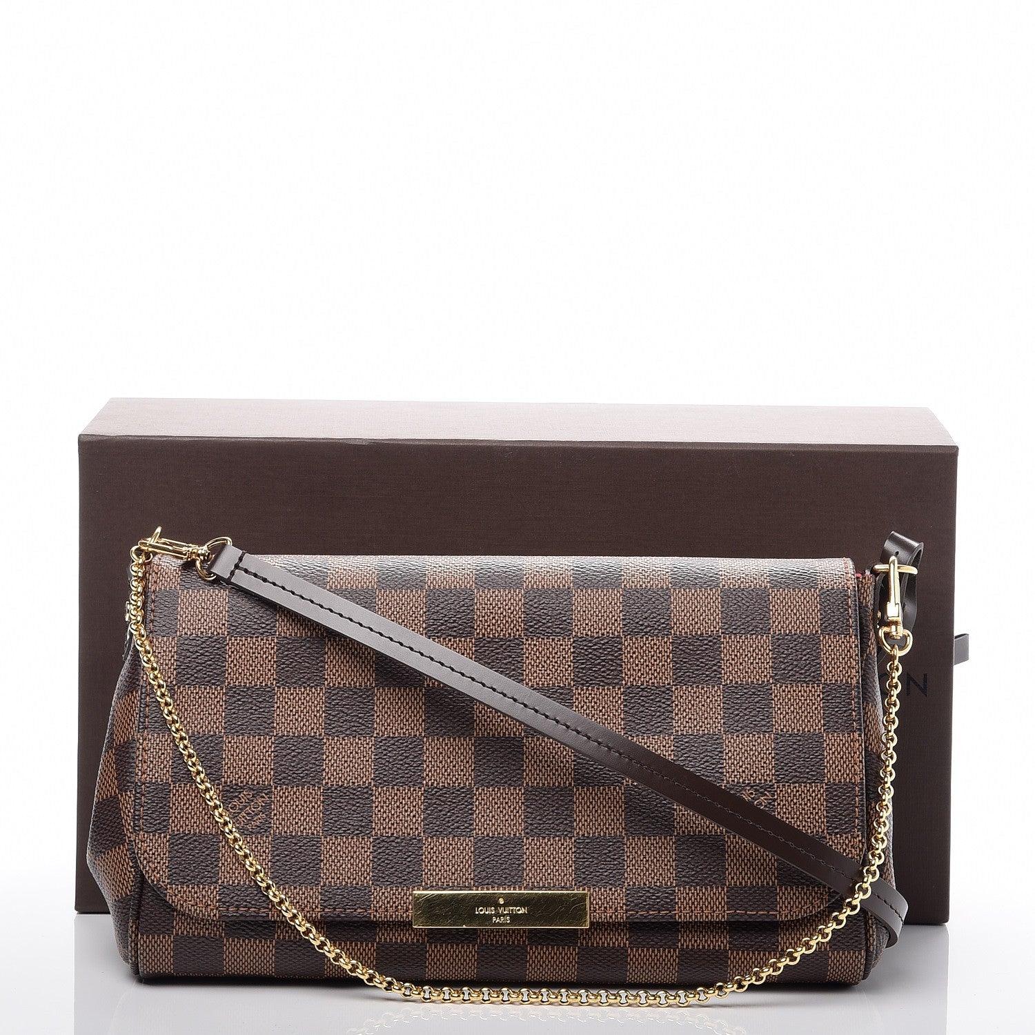 Louis Vuitton Damier Ebene Favorite MM 8 of 8