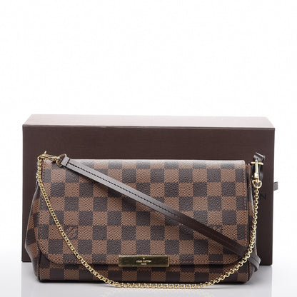 Louis Vuitton Damier Ebene Favorite MM 8 of 8