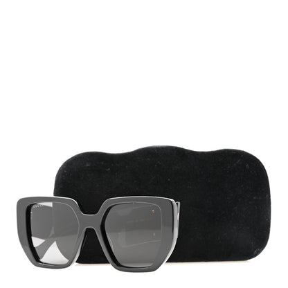 Gucci Acetate Square Frame Sunglasses GG0956S Black 15 of 16