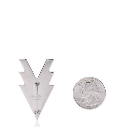 Louis Vuitton Enamel VVV Brooch 3 of 5