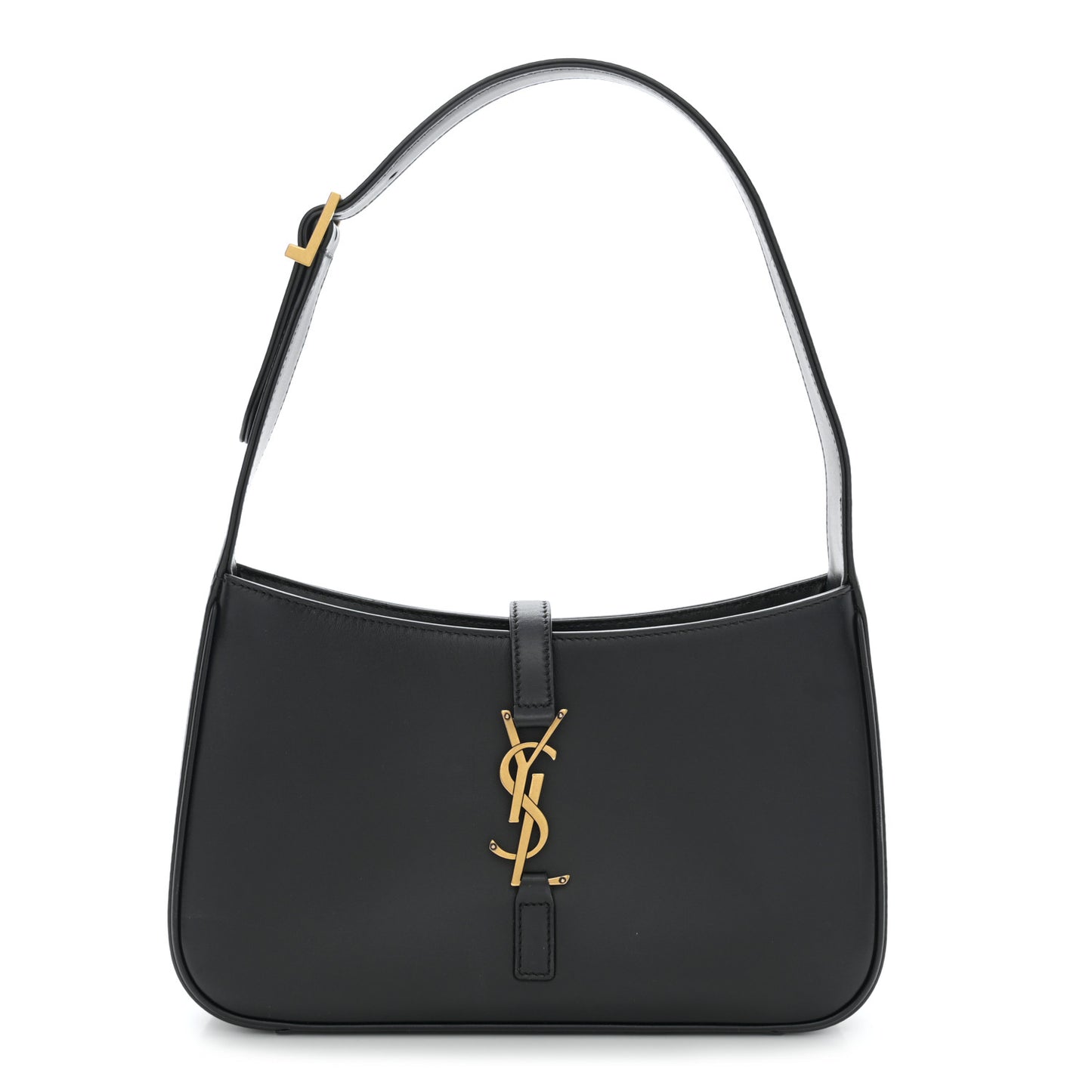 Smooth Calfskin Le 5 A 7 Hobo Black
