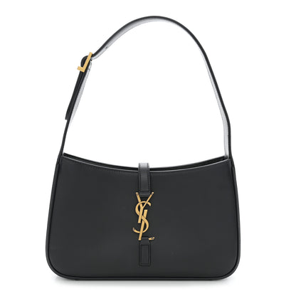 Saint Laurent Smooth Calfskin Le 5 A 7 Hobo Black 1 of 11
