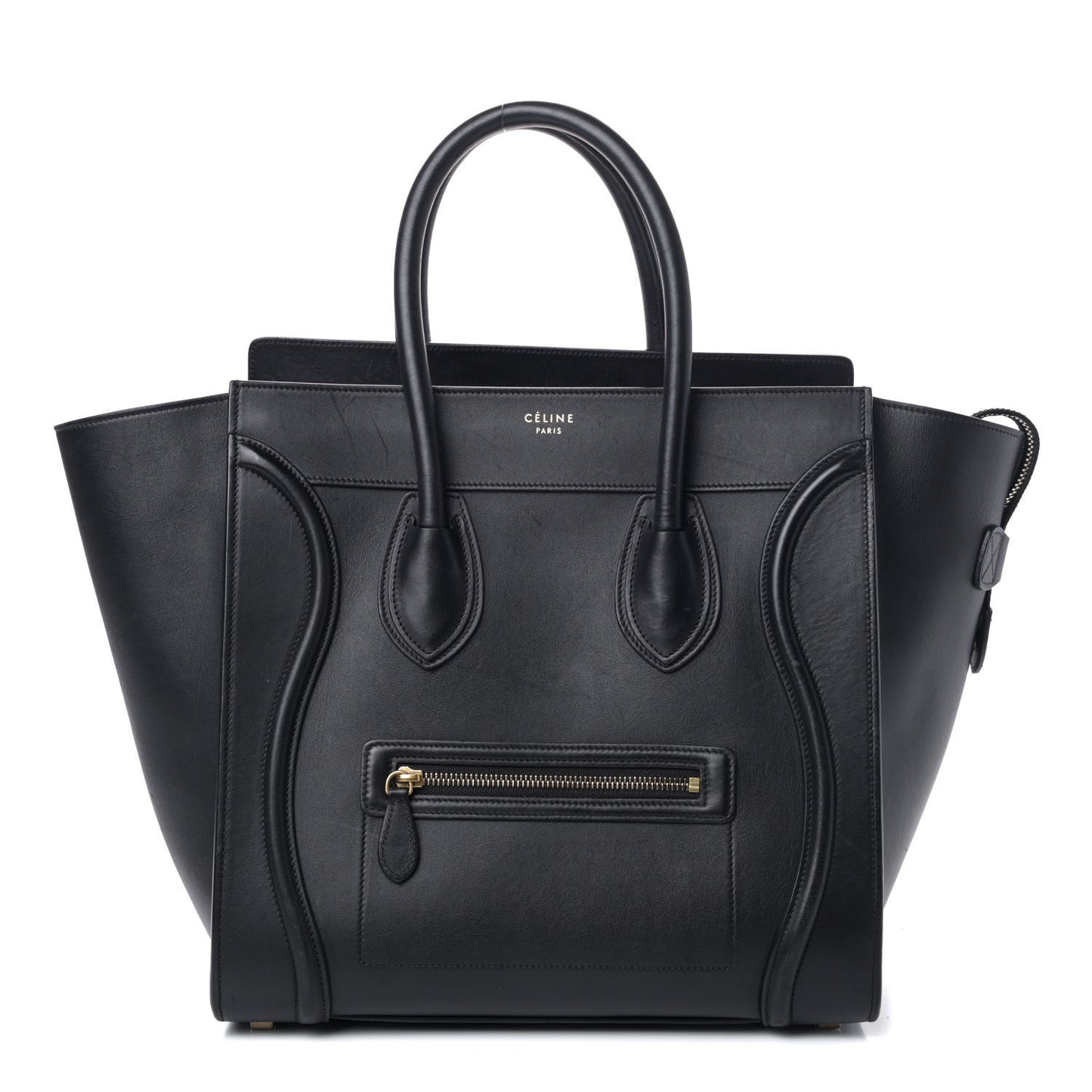 Smooth Calfskin Mini Luggage Black
