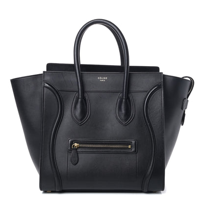Celine Smooth Calfskin Mini Luggage Black 1 of 4