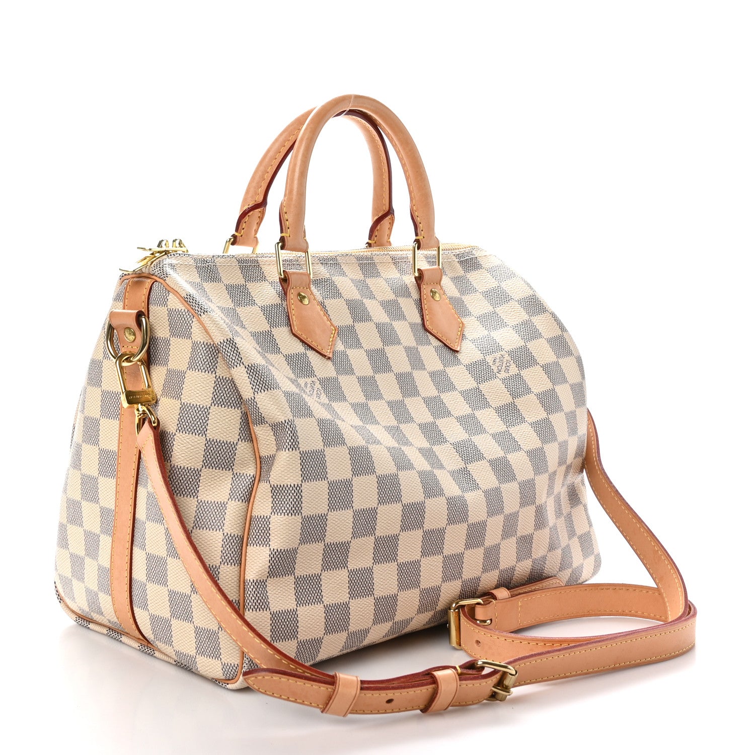 Louis Vuitton Damier Azur Speedy Bandouliere 30 3 of 12