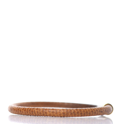 Louis Vuitton Lizard Keep It Bracelet 19 Brown 3 of 7