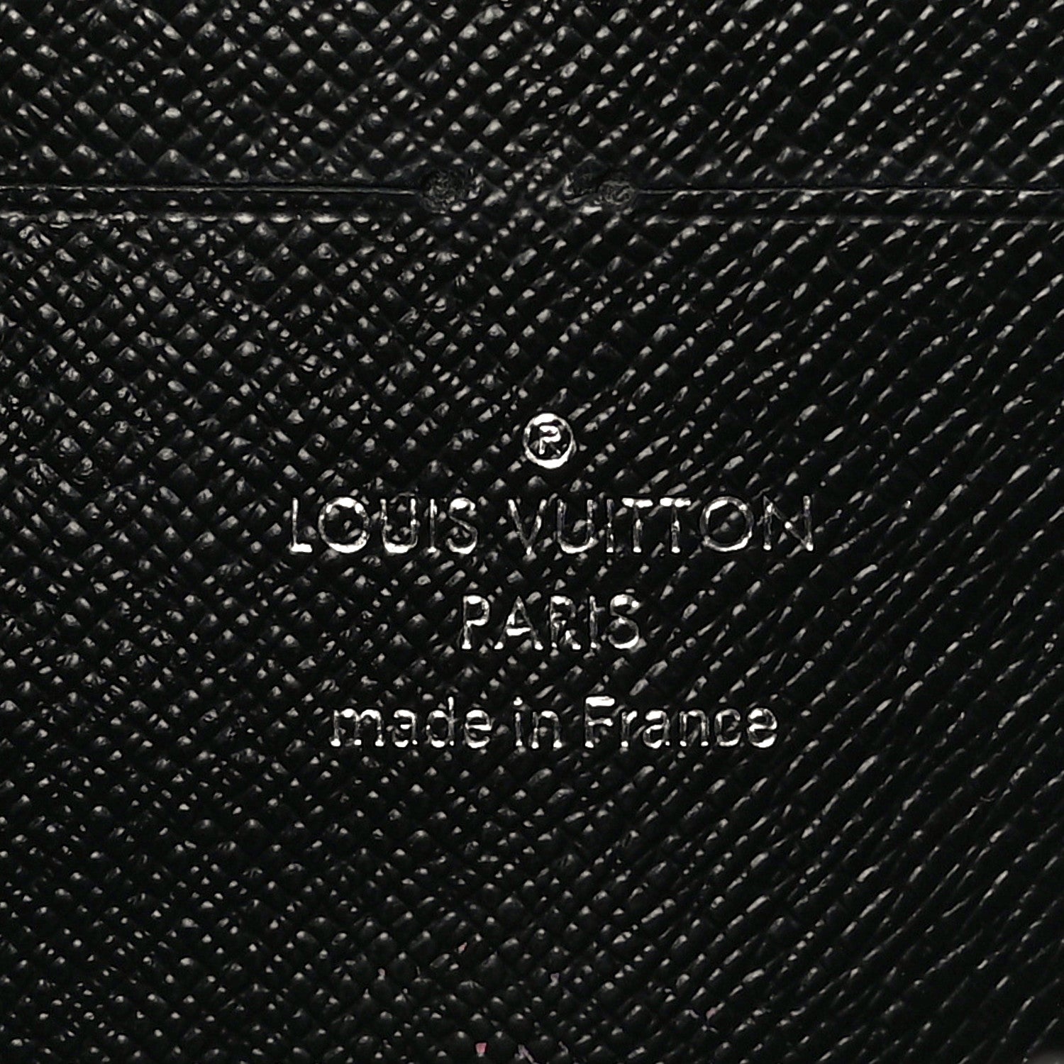Louis Vuitton Monogram Palm Twist Chain Wallet Black White 6 of 12