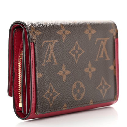 Louis Vuitton Monogram Flore Compact Wallet Fuchsia 3 of 12