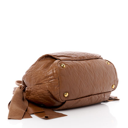 Prada Nappa Antique Bow Bag Cocco 4 of 10