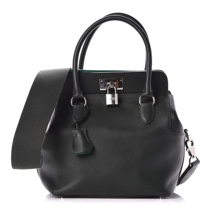 Hermes Swift Bi-Color Toolbox 20 Vert Fonce Menthe 1 of 10